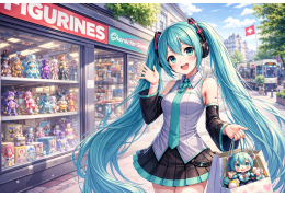 Hatsune Miku à Genève : figurines, toys et accessoires disponibles chez CharacterStation