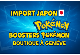 Où acheter des cartes Pokémon à Genève ? Stock réel & import officiel Japon 🇯🇵